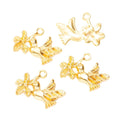 Zinc Alloy Dove Charm Pendant No.755057 for DIY Necklace Bracelet Jewelry Making view 4
