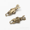 Zinc Alloy Rabbit Charm Pendant No.406372 for DIY Necklace Bracelet Jewelry Making view 2