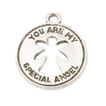 Zinc Alloy Angel Charm Pendant No.238621 for DIY Necklace Bracelet Jewelry Making view 3