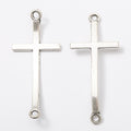 Zinc Alloy Cross Charm Pendant No.322105 for DIY Necklace Bracelet Jewelry Making view 2