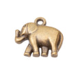 Zinc Alloy Elephant Charm Pendant No.306080 for DIY Necklace Bracelet Jewelry Making view 2