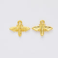 Zinc Alloy Bee Charm Pendant No.931449 for DIY Necklace Bracelet Jewelry Making view 3