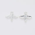 Zinc Alloy Bee Charm Pendant No.931449 for DIY Necklace Bracelet Jewelry Making view 4