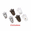 Zinc Alloy Owl Charm Pendant No.946927 for DIY Necklace Bracelet Jewelry Making view 5