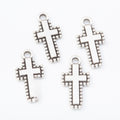 Zinc Alloy Cross Charm Pendant No.718561 for DIY Necklace Bracelet Jewelry Making view 4