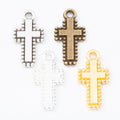 Zinc Alloy Cross Charm Pendant No.718561 for DIY Necklace Bracelet Jewelry Making view 5