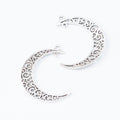 Zinc Alloy Crescent Moon Stars Charm Pendant for DIY Necklace Bracelet Jewelry Making view 3