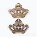 Zinc Alloy Crown Charm Pendant No.364440 for DIY Necklace Bracelet Jewelry Making view 4