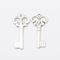 Zinc Alloy Key Charm Pendant No.532341 for DIY Necklace Bracelet Jewelry Making view 5