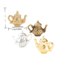 Zinc Alloy Teapot Charm Pendant No.072494 for DIY Necklace Bracelet Jewelry Making view 1