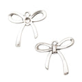 Zinc Alloy Bow Charm Pendant No.444751 for DIY Necklace Bracelet Jewelry Making view 3