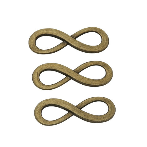 Zinc Alloy Number 8 Jewelry Findings Accessories for DIY Jewelry Making