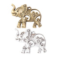 Zinc Alloy Elephant Charm Pendant No.543012 for DIY Necklace Bracelet Jewelry Making view 5