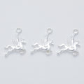 Zinc Alloy Pegasus Charm Pendant No.197364 for DIY Necklace Bracelet Jewelry Making view 3