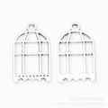 Zinc Alloy Birdcage Charm Pendant No.087592 for DIY Necklace Bracelet Jewelry Making view 3