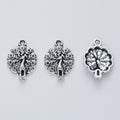 Zinc Alloy Peacock Charm Pendant No.604978 for DIY Necklace Bracelet Jewelry Making view 2