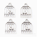 Zinc Alloy Birdcage Charm Pendant No.043104 for DIY Necklace Bracelet Jewelry Making view 3