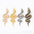 Zinc Alloy Snake Charm Pendant No.554232 for DIY Necklace Bracelet Jewelry Making view 1