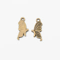 Zinc Alloy Butterfly Wing Charm Pendant for DIY Necklace Bracelet Jewelry Making view 2