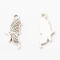 Zinc Alloy Butterfly Wing Charm Pendant for DIY Necklace Bracelet Jewelry Making view 3