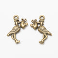 Zinc Alloy Bird Charm Pendant No.088491 for DIY Necklace Bracelet Jewelry Making view 3