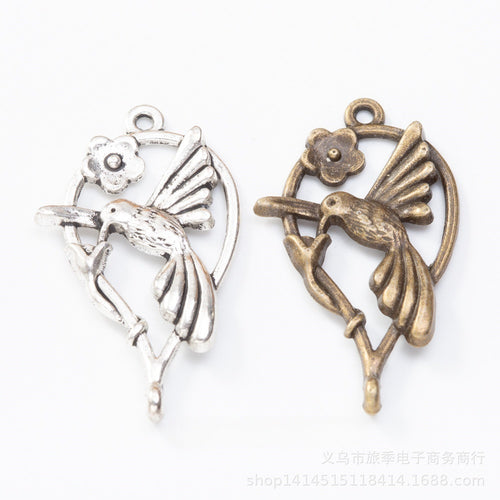 Zinc Alloy Bird Cage Charm Pendant for DIY Necklace Bracelet Jewelry Making