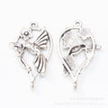 Zinc Alloy Bird Cage Charm Pendant for DIY Necklace Bracelet Jewelry Making view 3