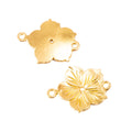 Zinc Alloy Flower Charm Pendant No.647159 for DIY Necklace Bracelet Jewelry Making view 3