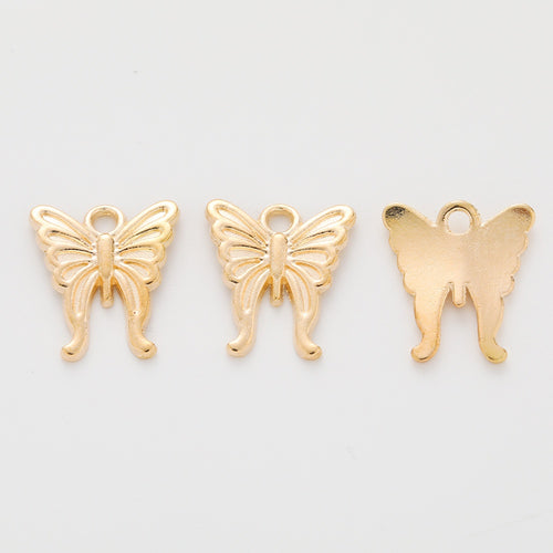 Zinc Alloy Butterfly Charm Pendant No.018049 for DIY Necklace Bracelet Jewelry Making