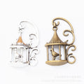 Zinc Alloy Birdcage Charm Pendant No.018203 for DIY Necklace Bracelet Jewelry Making view 1