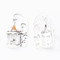 Zinc Alloy Birdcage Charm Pendant No.018203 for DIY Necklace Bracelet Jewelry Making view 3