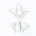Zinc Alloy Bee Charm Pendant No.070429 for DIY Necklace Bracelet Jewelry Making view 2