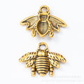 Zinc Alloy Bee Charm Pendant No.070429 for DIY Necklace Bracelet Jewelry Making view 5