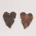 Zinc Alloy Leaf Charm Pendant No.555986 for DIY Necklace Bracelet Jewelry Making view 4