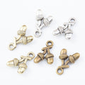 Zinc Alloy Pine Cone Charm Pendant No.723458 for DIY Necklace Bracelet Jewelry Making view 5