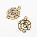 Zinc Alloy Five Point Star Charm Pendant No.207442 for DIY Necklace Bracelet Jewelry Making view 4