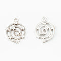 Zinc Alloy Five Point Star Charm Pendant No.207442 for DIY Necklace Bracelet Jewelry Making view 2