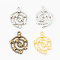 Zinc Alloy Five Point Star Charm Pendant No.207442 for DIY Necklace Bracelet Jewelry Making view 5