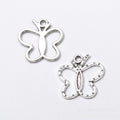 Zinc Alloy Butterfly Charm Pendant No.435864 for DIY Necklace Bracelet Jewelry Making view 2