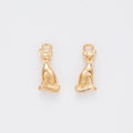 Zinc Alloy Cat Charm Pendant No.887392 for DIY Necklace Bracelet Jewelry Making view 4