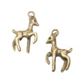 Zinc Alloy Sika Deer Charm Pendant for DIY Necklace Bracelet Jewelry Making view 3