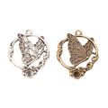 Zinc Alloy Butterfly Charm Pendant No.829660 for DIY Necklace Bracelet Jewelry Making view 4