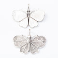 Zinc Alloy Butterfly Charm Pendant No.249825 for DIY Necklace Bracelet Jewelry Making view 3