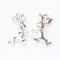 Zinc Alloy Rabbit Charm Pendant No.256005 for DIY Necklace Bracelet Jewelry Making view 4