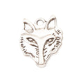 Zinc Alloy Wolf Head Charm Pendant No.444126 for DIY Necklace Bracelet Jewelry Making view 2