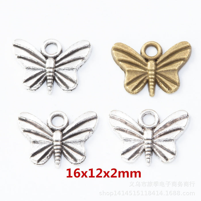 Zinc Alloy Butterfly Charm Pendant No.517845 for DIY Necklace Bracelet Jewelry Making
