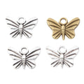 Zinc Alloy Butterfly Charm Pendant No.517845 for DIY Necklace Bracelet Jewelry Making view 4