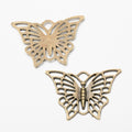 Zinc Alloy Butterfly Charm Pendant No.977735 for DIY Necklace Bracelet Jewelry Making view 3