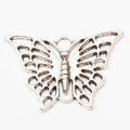 Zinc Alloy Butterfly Charm Pendant No.977735 for DIY Necklace Bracelet Jewelry Making view 2