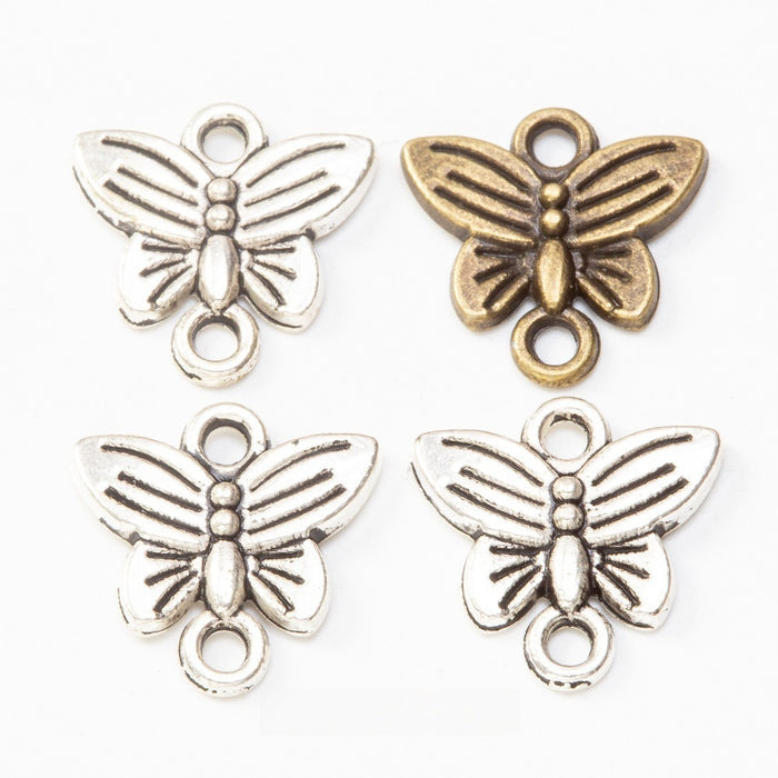 Zinc Alloy Butterfly Charm Pendant No.693065 for DIY Necklace Bracelet Jewelry Making